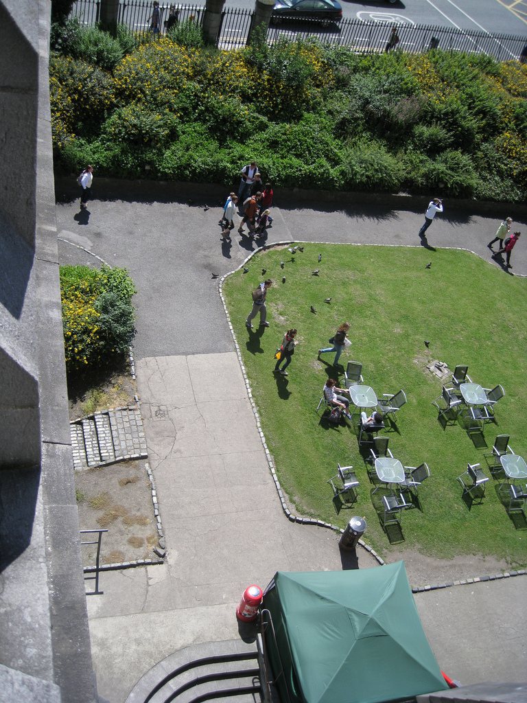 Christ Church Cathedral Dublin – a view from the roof vaults