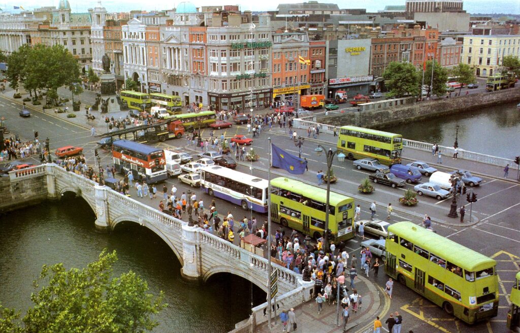 O’Connell Bridge in Dublin